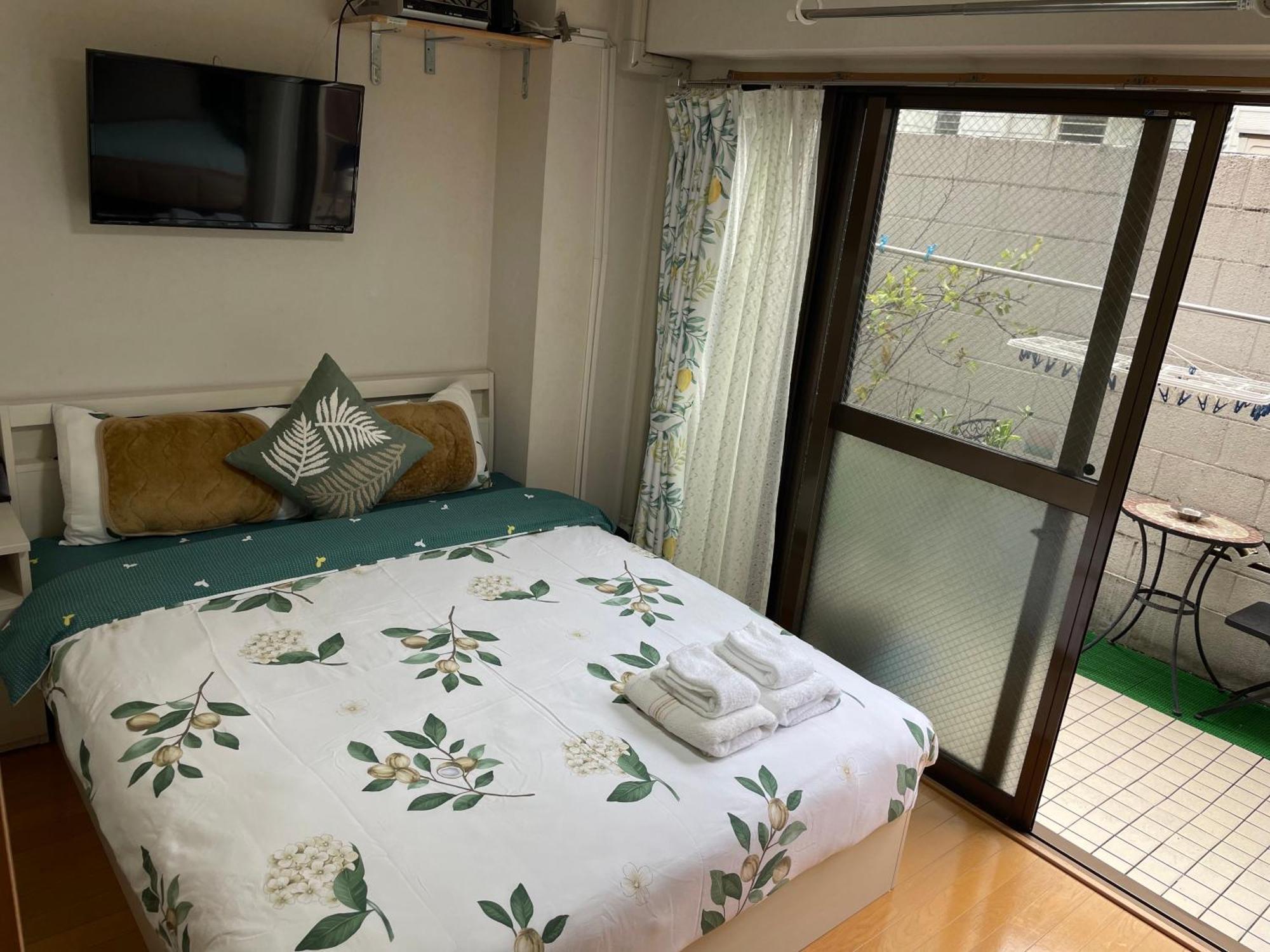 新宿庭院の屋-Shinjuku Garden Home -28 Square Meters King Size Bed Garden Room Tokyo Exterior photo